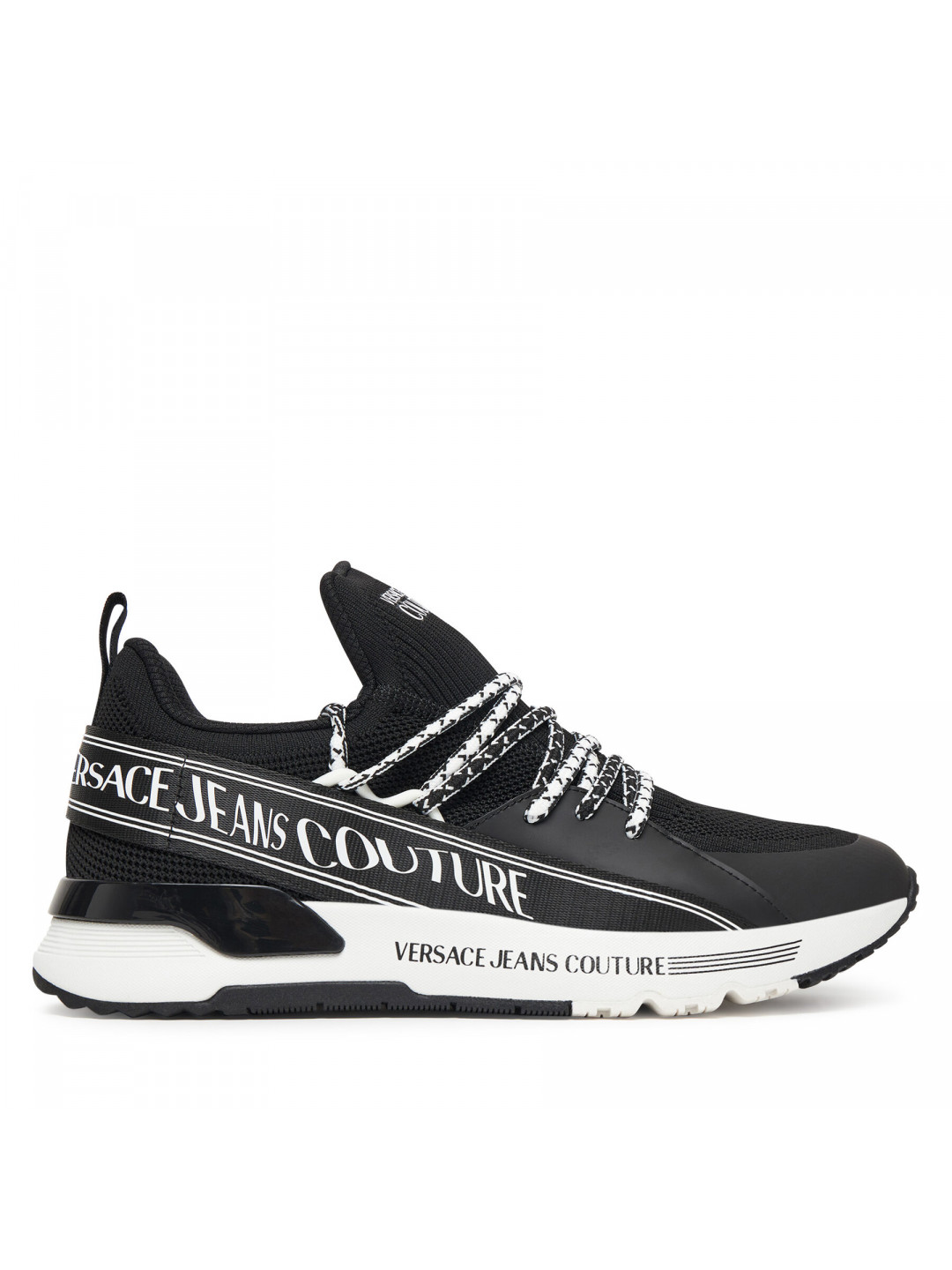 Sneakersy Versace Jeans Couture 79YA3SA3 ZSD03 Černá